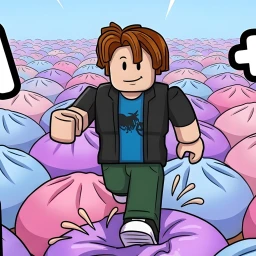 +1 Jump Squishy Dumpling Obby | ASMR
