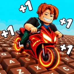 +1 Speed Motorcycle ASMR Escape [Keyboard]